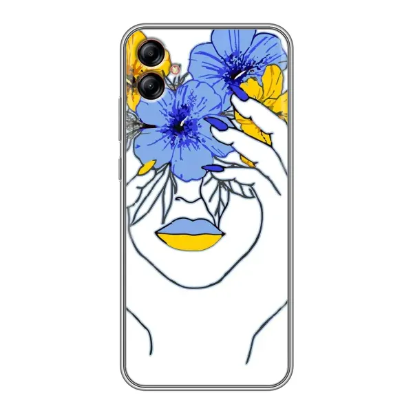 Чехол с рисунком «Украинка на всю голову» для Samsung Galaxy A04e (A042) Чехол с рисунком «Украинка на всю голову» для Samsung Galaxy A04e (A042)