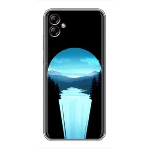 Літній Чохол на Samsung Galaxy A04e (A042) (Синій Водоспад)