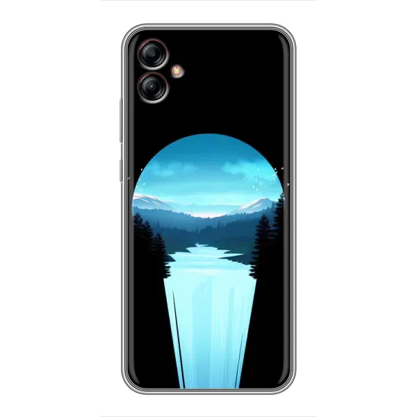 Чехол с рисунком «Синий Водопад» для Samsung Galaxy A04e (A042) Чехол с рисунком «Синий Водопад» для Samsung Galaxy A04e (A042)