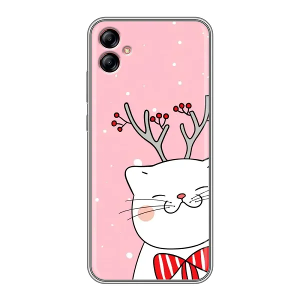 Чехол с рисунком «Зимний кот» для Samsung Galaxy A04e (A042) Чехол с рисунком «Зимний кот» для Samsung Galaxy A04e (A042)