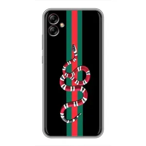 Чехлы Бренд GUCCI для Samsung Galaxy A04e (A042) (Змей Гуччи)