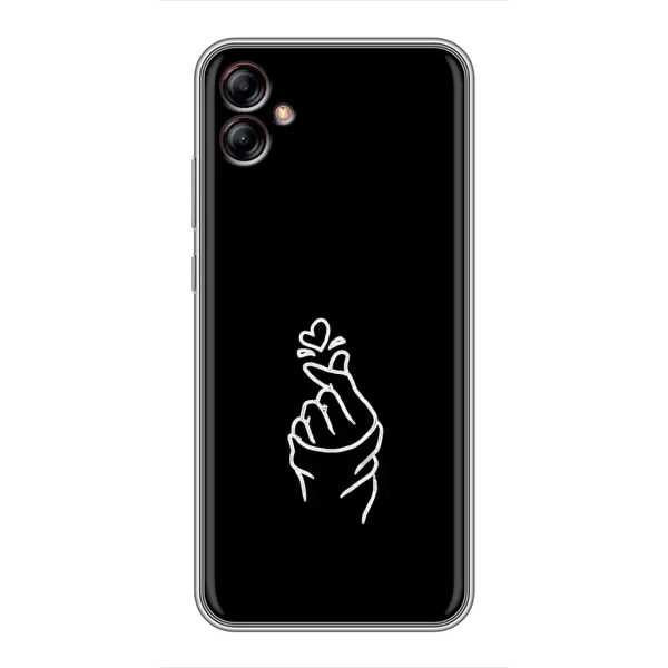 Чехол с рисунком «Знак Сердечка» для Samsung Galaxy A04e (A042) Чехол с рисунком «Знак Сердечка» для Samsung Galaxy A04e (A042)