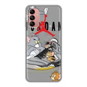 Силиконовый Чехол Nike Air Jordan на Самсунг А04с (Air Jordan)