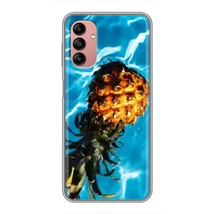Чехол с изображением вкусной еды для Samsung Galaxy A04s (Ананас)