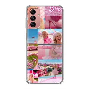 Силиконовый Чехол Барби Фильм на Samsung Galaxy A04s (Барби стиль)
