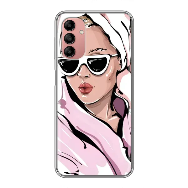 Чехол с рисунком «Девушка в халате» для Samsung Galaxy A04s Чехол с рисунком «Девушка в халате» для Samsung Galaxy A04s