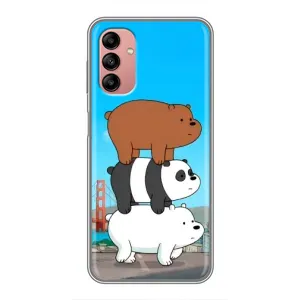 Чехлы с Пандами на Samsung Galaxy A04s (Друзья)