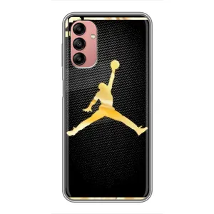 Силиконовый Чехол Nike Air Jordan на Самсунг А04с (Джордан 23)