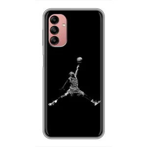 Силиконовый Чехол Nike Air Jordan на Самсунг А04с (Джордан)