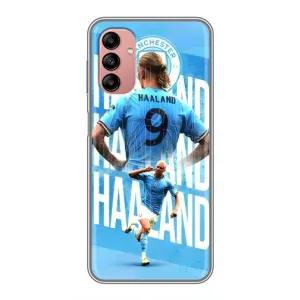 Чехлы с принтом для Samsung Galaxy A04s Футболист (Erling Haaland)