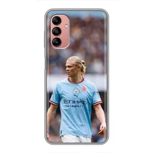 Чехлы с принтом для Samsung Galaxy A04s Футболист (Эрлинг Холанд)