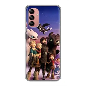 Чехол дракон Беззубик для Samsung Galaxy A04s (Герои дракона)
