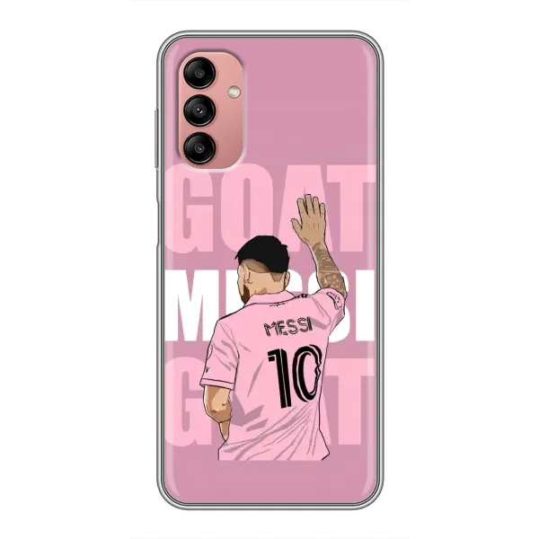Чехол с рисунком «GOAT MESSI» для Samsung Galaxy A04s Чехол с рисунком «GOAT MESSI» для Samsung Galaxy A04s