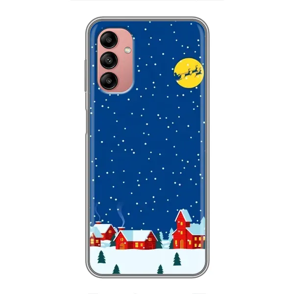 Чехол с рисунком «Город в снегу» для Samsung Galaxy A04s Чехол с рисунком «Город в снегу» для Samsung Galaxy A04s