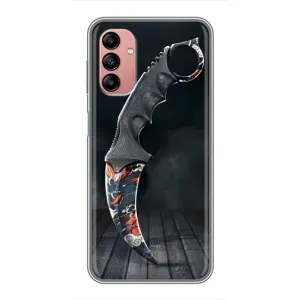 Чехол КИБЕРСПОРТ для Samsung Galaxy A04s (Кинжал КС ГО)