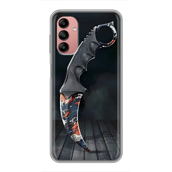 Чехол с рисунком «Кинжал КС ГО» для Samsung Galaxy A04s Чехол с рисунком «Кинжал КС ГО» для Samsung Galaxy A04s