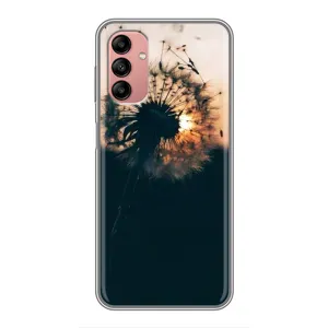 Силиконовый Чехол с одуванчиками на Samsung Galaxy A04s (Красивый одуванчик)