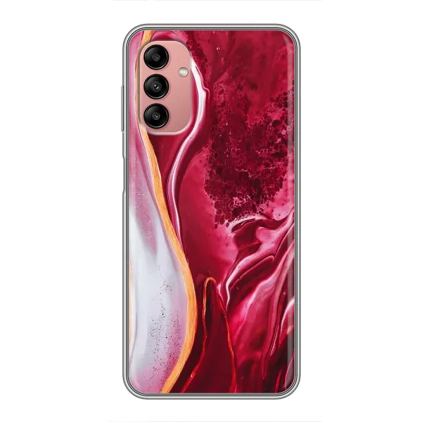 Чехол с рисунком «Красный мрамор» для Samsung Galaxy A04s Чехол с рисунком «Красный мрамор» для Samsung Galaxy A04s
