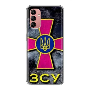 ЗСУ Чехлы (TPU) для Samsung Galaxy A04s (Лого ЗСУ)