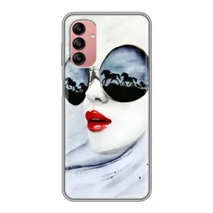 Чохол з картинкою Модні Дівчата Samsung Galaxy A04s (Любителька коней)