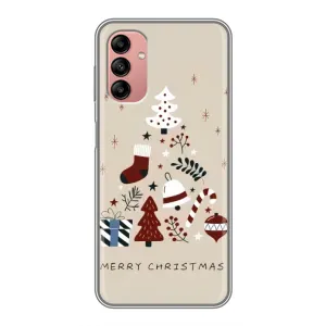 Чохол Санта Клаус для Samsung Galaxy A04s (Merry Christmas)