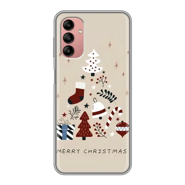 Чехол с рисунком «Merry Christmas» для Samsung Galaxy A04s Чехол с рисунком «Merry Christmas» для Samsung Galaxy A04s