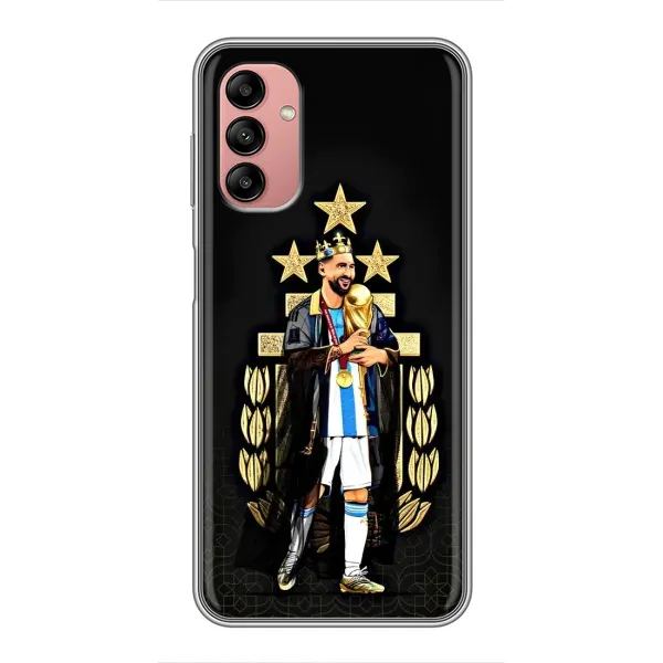Чехол с рисунком «Месси король» для Samsung Galaxy A04s Чехол с рисунком «Месси король» для Samsung Galaxy A04s