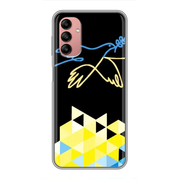 Чехол с рисунком «Мир для Украины» для Samsung Galaxy A04s Чехол с рисунком «Мир для Украины» для Samsung Galaxy A04s