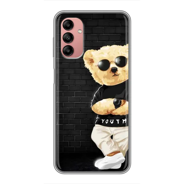 Чехол с рисунком «Мишка в очках» для Samsung Galaxy A04s Чехол с рисунком «Мишка в очках» для Samsung Galaxy A04s