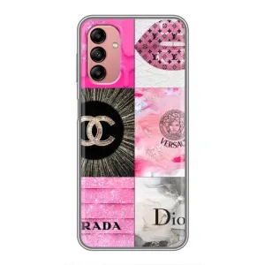 Чехол (Dior, Prada, YSL, Chanel) для Samsung Galaxy A04s (Модница)