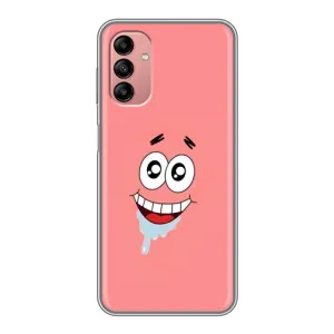 Чехлы с Патриком на Samsung Galaxy A04s (Мордочка Патрика)