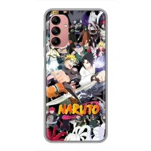 Купить Чехлы на телефон с принтом Anime для Samsung Galaxy A04s (Наруто постер)