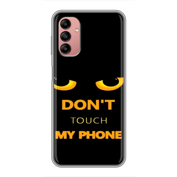 Чехол с рисунком «Не трогай мой телефон» для Samsung Galaxy A04s Чехол с рисунком «Не трогай мой телефон» для Samsung Galaxy A04s