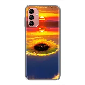 Чехлы с картинкой Подсолнухов для Самсунг А04с (Небо подсолнух)