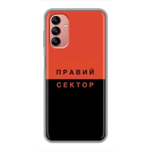 Чехлы УПА (Красно-Чёрный) на Samsung Galaxy A04s (Правый Серктор)