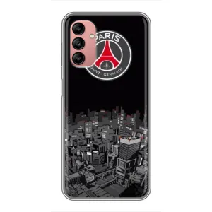 Силиконовые Чехлы принт Футбол на Samsung Galaxy A04s (PSG)