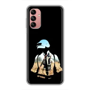 Чохол з картинкою "Герой Pubg" на Samsung Galaxy A04s (Пубг мен)