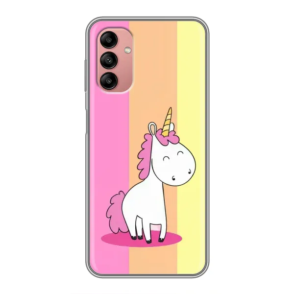 Чехол с рисунком «Радужный Единорог» для Samsung Galaxy A04s Чехол с рисунком «Радужный Единорог» для Samsung Galaxy A04s