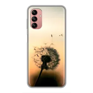 Силиконовый Чехол с одуванчиками на Samsung Galaxy A04s (Роздумаханый одуванчик)