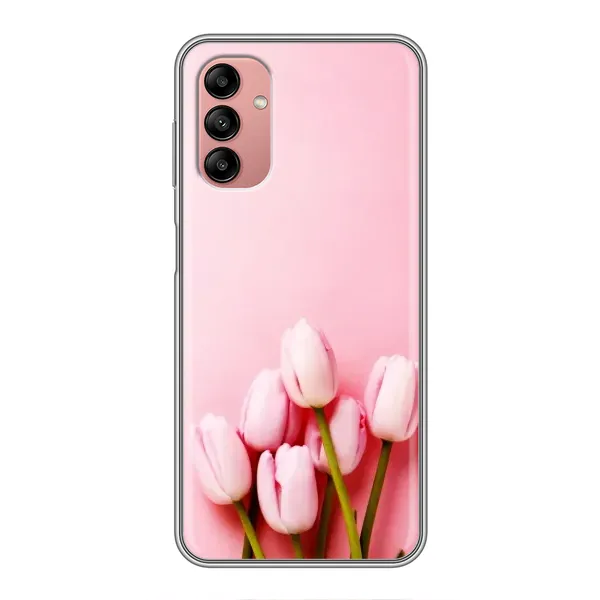 Чехол с рисунком «Розовые тюльпаны» для Samsung Galaxy A04s Чехол с рисунком «Розовые тюльпаны» для Samsung Galaxy A04s