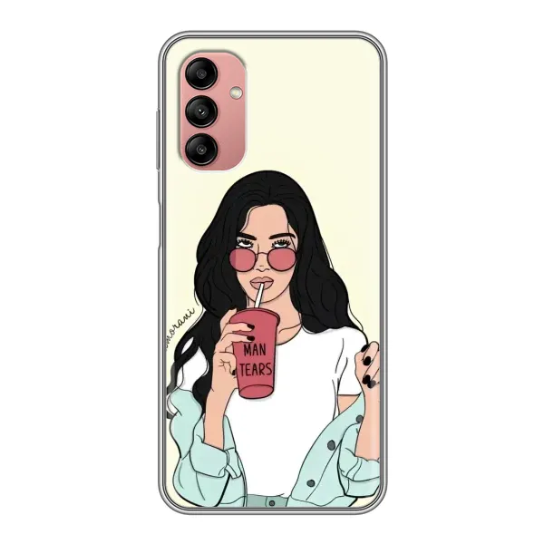 Чехол с рисунком «С напитком» для Samsung Galaxy A04s Чехол с рисунком «С напитком» для Samsung Galaxy A04s