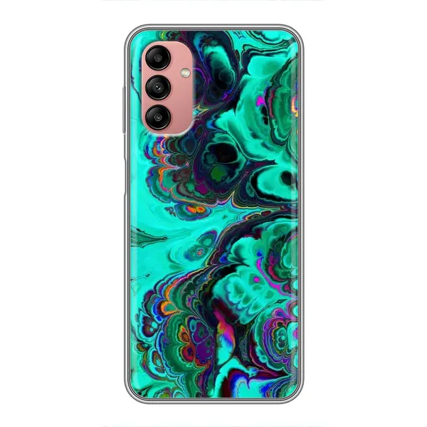Чехол с рисунком «Салатный мрамор» для Samsung Galaxy A04s Чехол с рисунком «Салатный мрамор» для Samsung Galaxy A04s