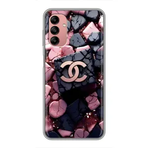 Чехол (Dior, Prada, YSL, Chanel) для Samsung Galaxy A04s (Шанель)