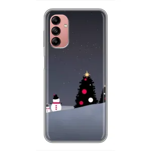 Чохли на Новий Рік Samsung Galaxy A04s (Сніговички)