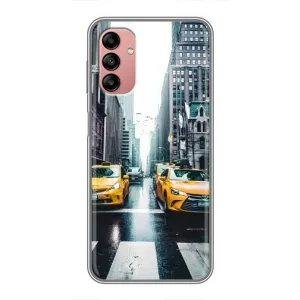 Силиконовый бампер (Работники) на Samsung Galaxy A04s (Такси)