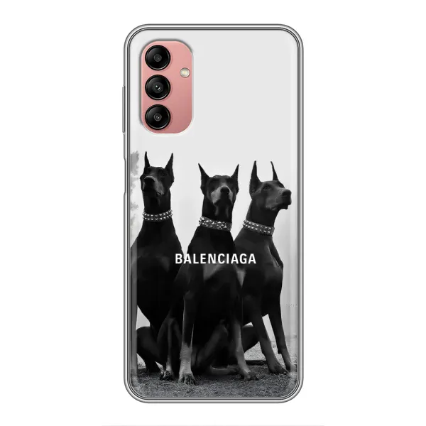 Чехол с рисунком «Три добермана» для Samsung Galaxy A04s