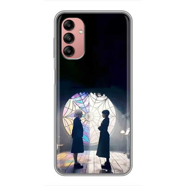 Чехол с рисунком «Уэнсдей и Энди» для Samsung Galaxy A04s Чехол с рисунком «Уэнсдей и Энди» для Samsung Galaxy A04s
