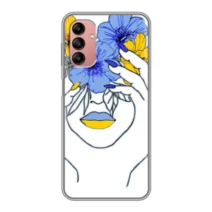 Чехол на Samsung Galaxy A04s Украинский дизайн (Украинка на всю голову)