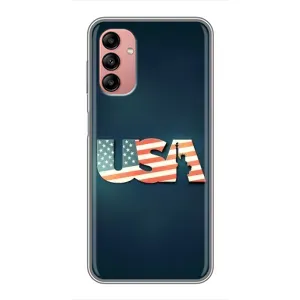 Чехол Флаг USA для Samsung Galaxy A04s (USA)