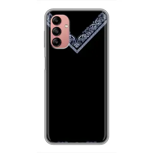 Силиконовый Чехол на Samsung Galaxy A04s (Воротник вышиванки)